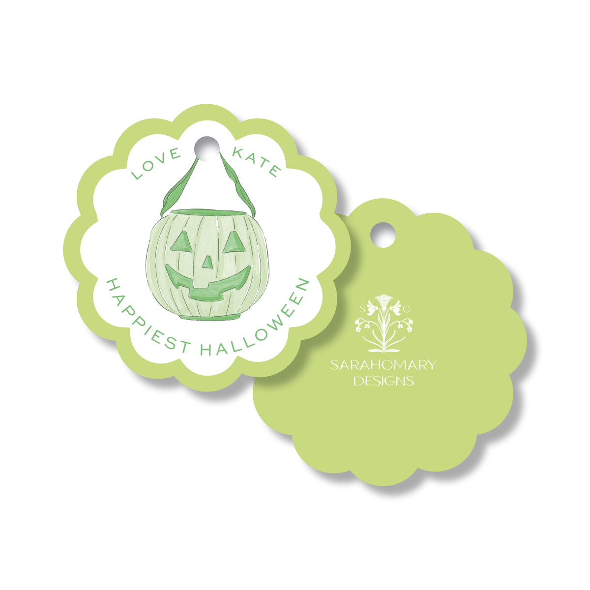 Scallop Pumpkin Bucket - Multiple Color Options