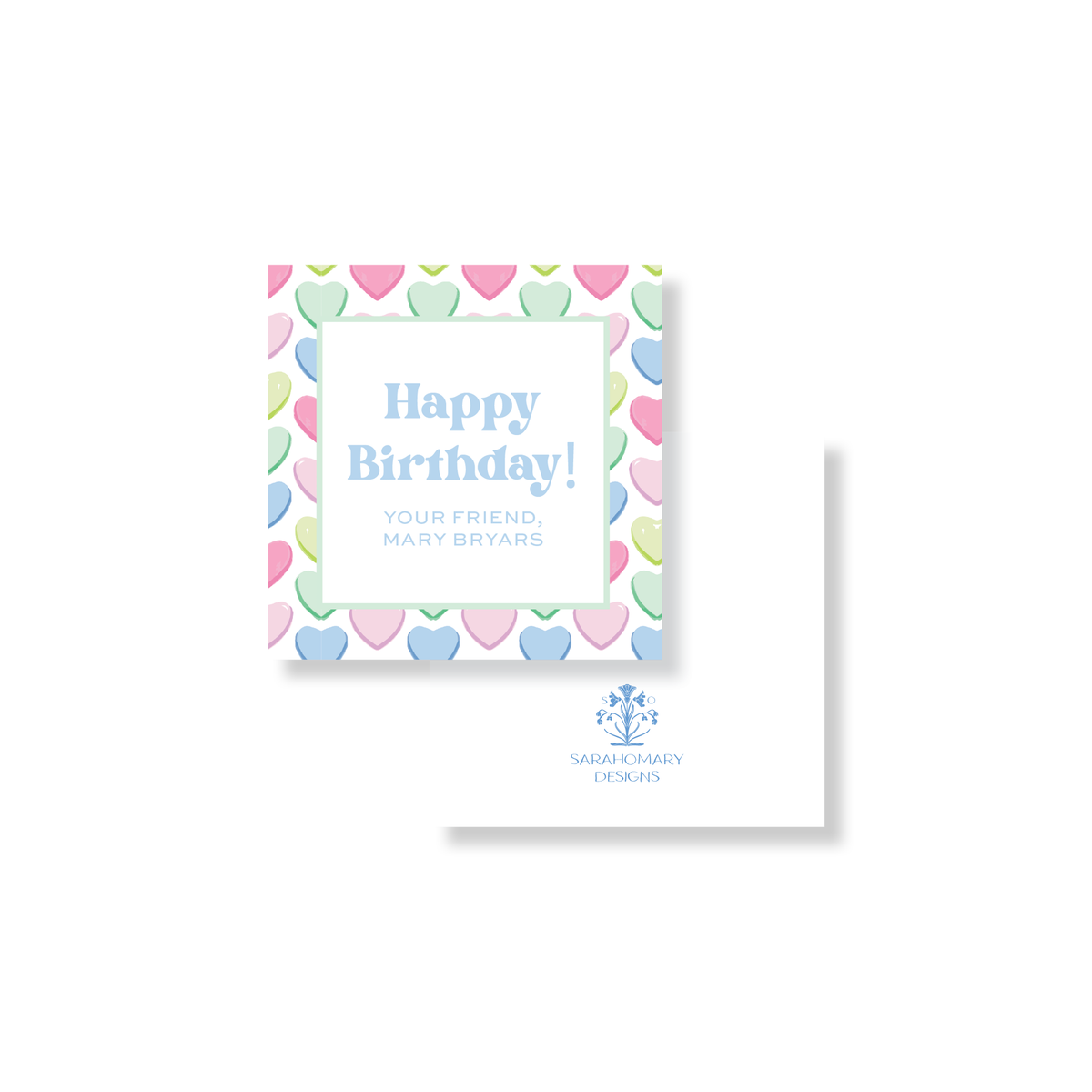 Birthday Hearts