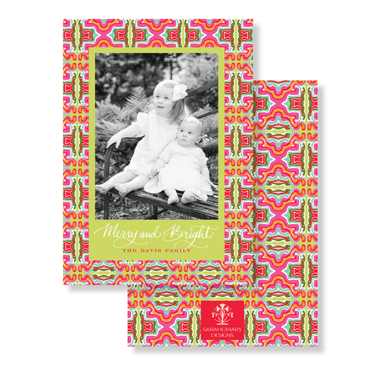 Funky Flat Ikat pattern