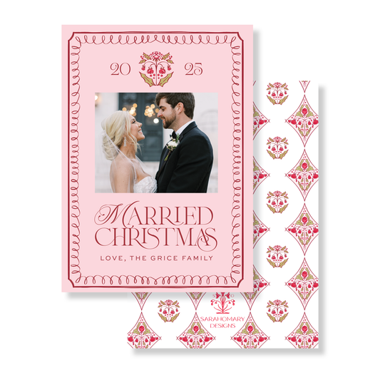Holly Berry Jolly Pink
