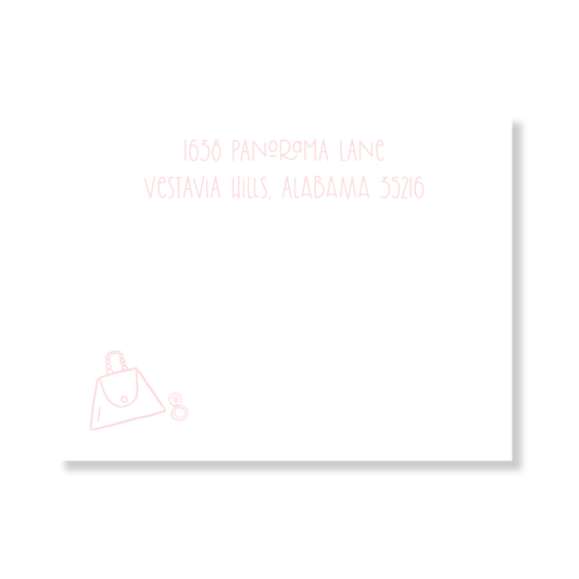 Purse and Ring Stationery