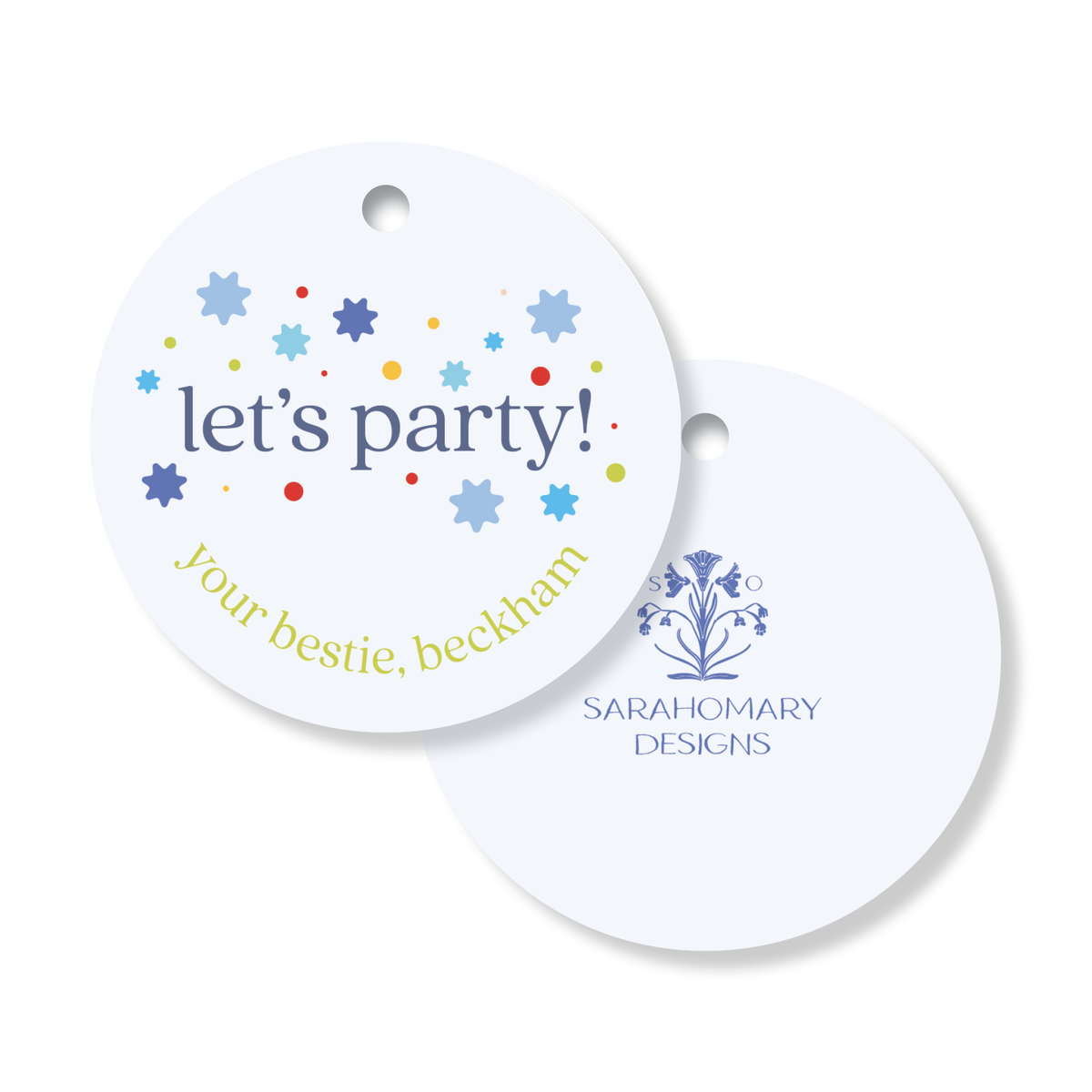 Let's Party Star Confetti