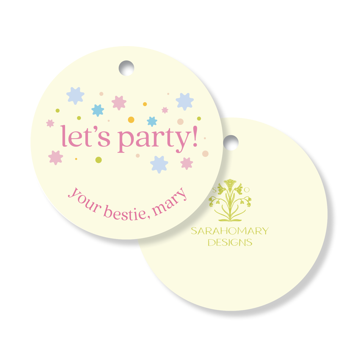 Let's Party Star Confetti