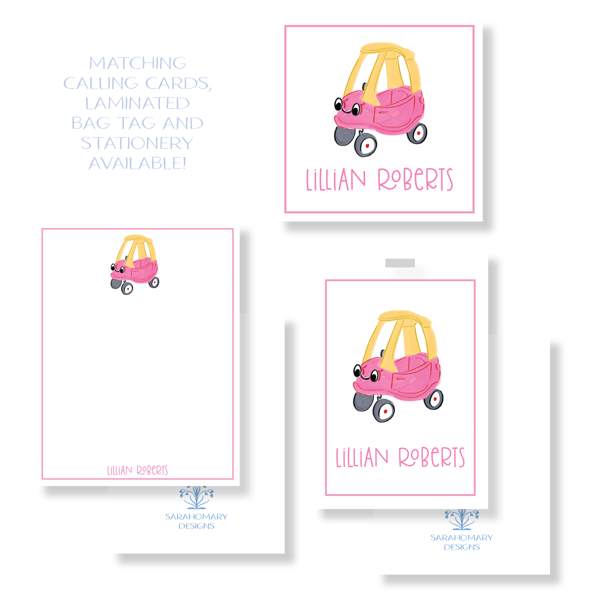 Little Car Stationery