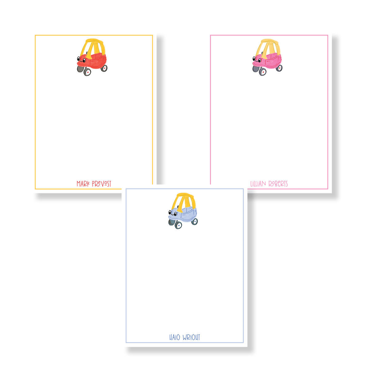 Little Car Stationery