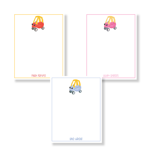 Little Car Stationery