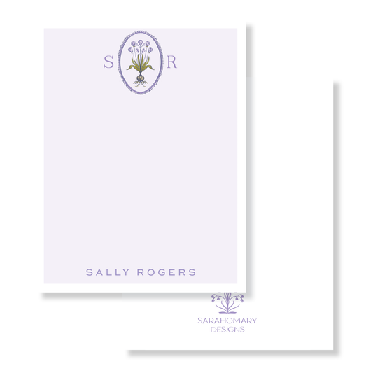 Floral Frame Stationery